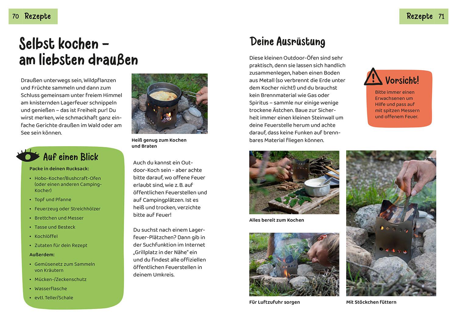 Beispielinhalt (Bild) Welche essbare Pflanze ist das? Kindernaturführer