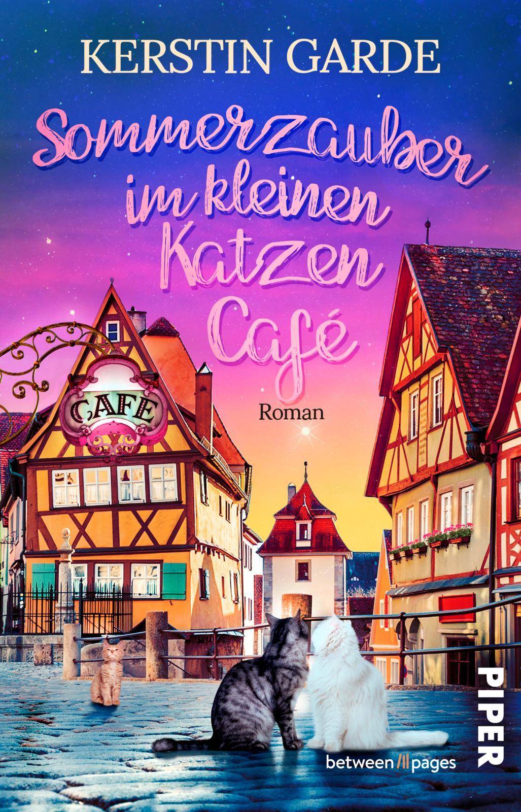 Vorderes Coverbild Sommerzauber im kleinen Katzen-Café