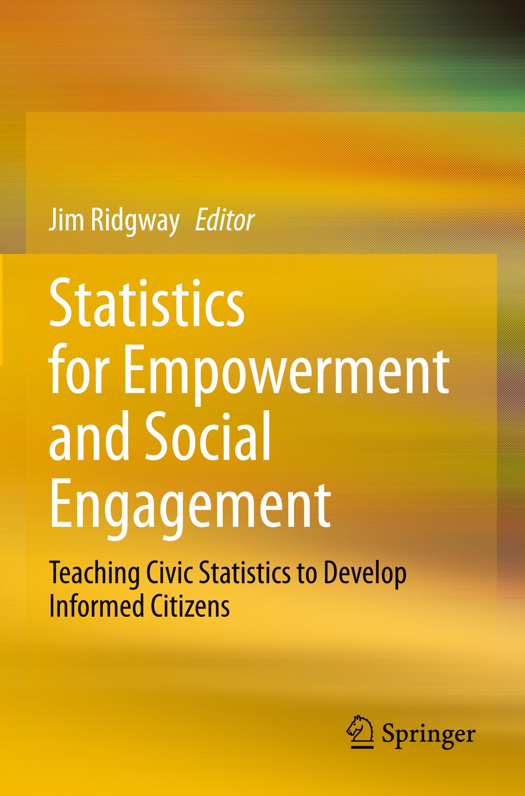 Vorderes Coverbild Statistics for Empowerment and Social Engagement