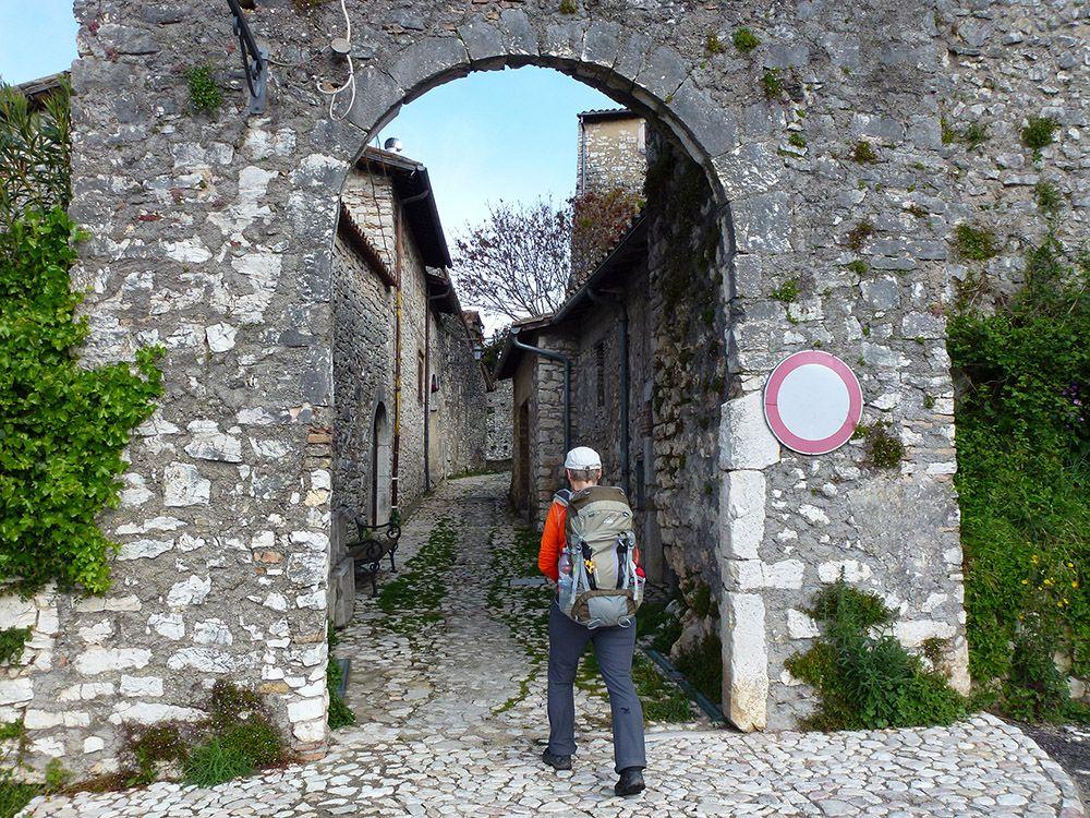 Beispielinhalt (Bild) Der Pilgerweg nach Rom