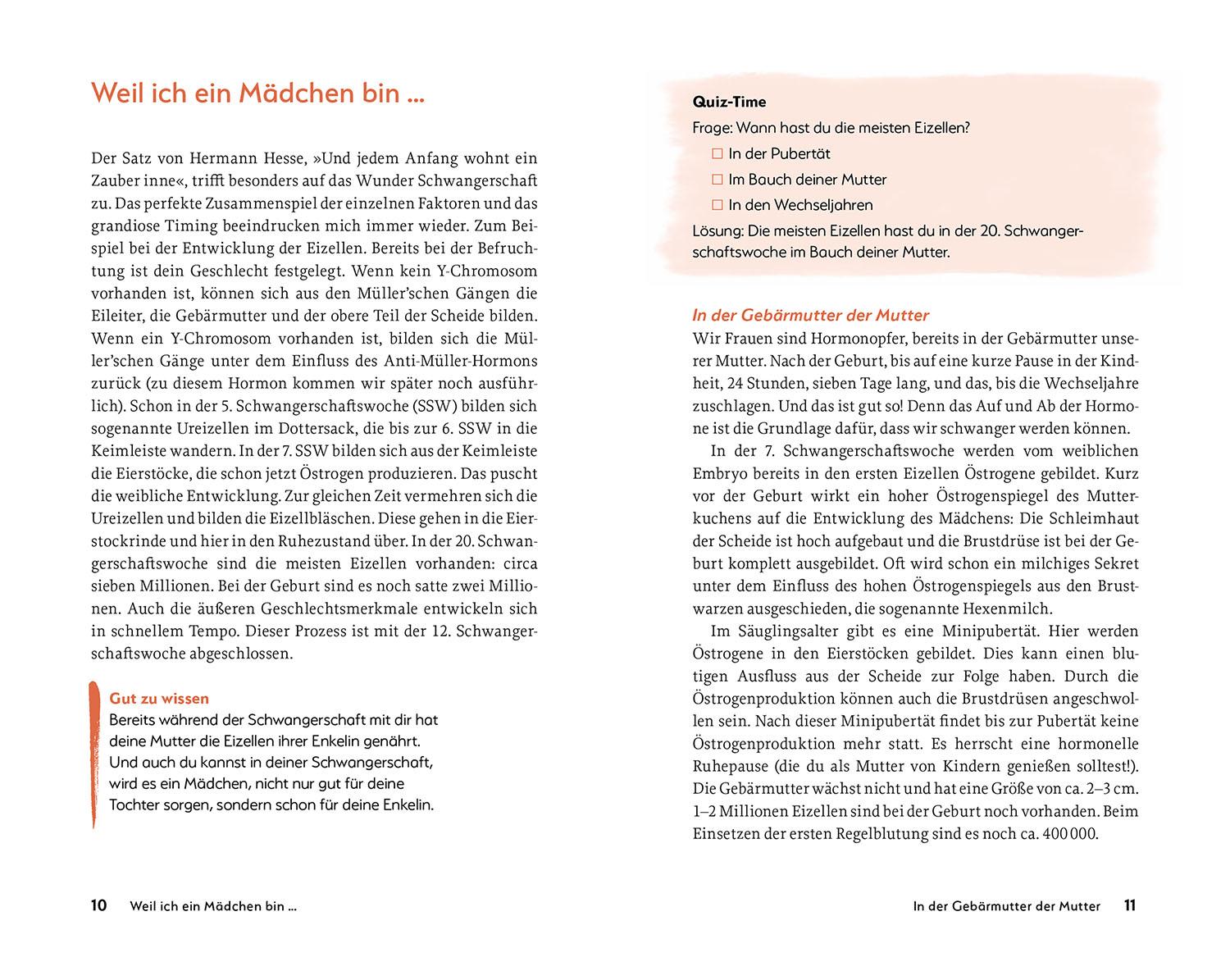 Beispielinhalt (Bild) Leichter schwanger werden