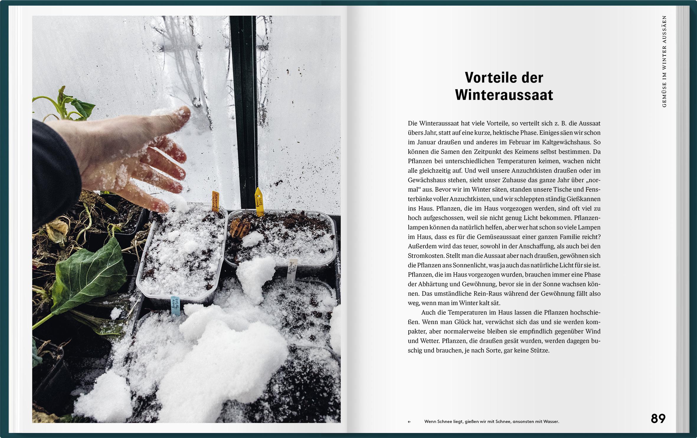 Beispielinhalt (Bild) Mit Kaltanbau zu grünen Wundern