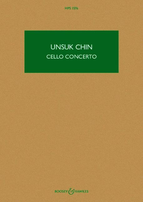 Vorderes Coverbild Chin: Cello Concerto Hps 1576 Study Score