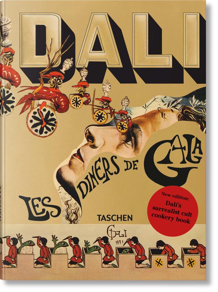 Vorderes Coverbild Dalí. Les dîners de Gala
