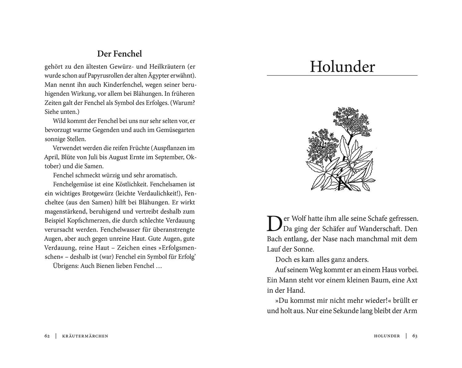 Beispielinhalt (Bild) Kräutermärchen