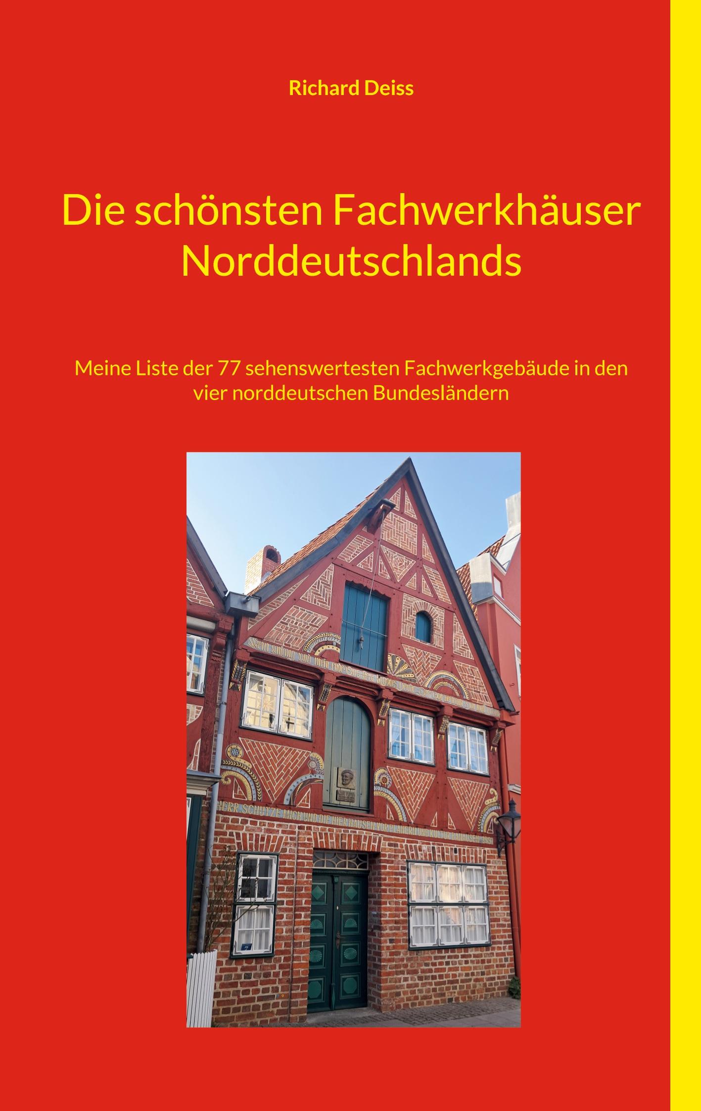 Vorderes Coverbild Die schönsten Fachwerkhäuser Norddeutschlands