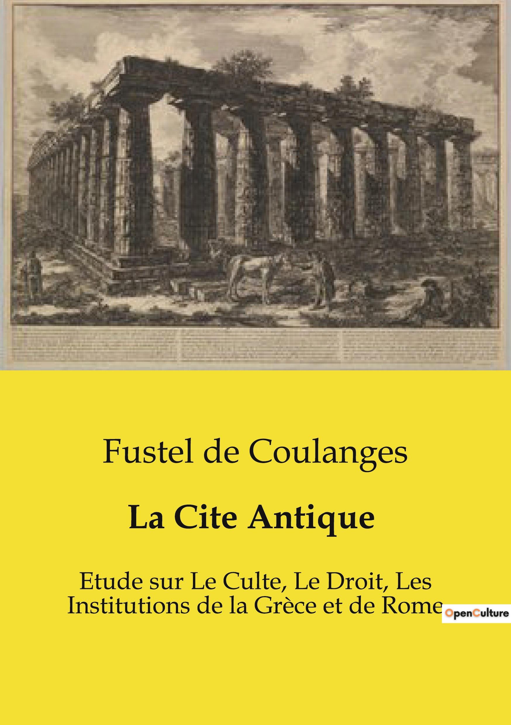 Vorderes Coverbild La Cite Antique