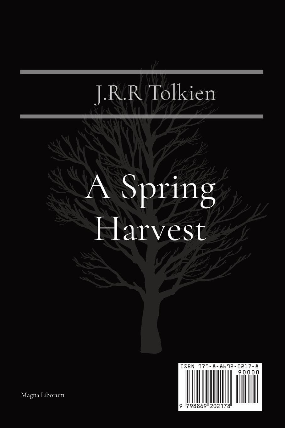 Rückseitencover A Spring Harvest