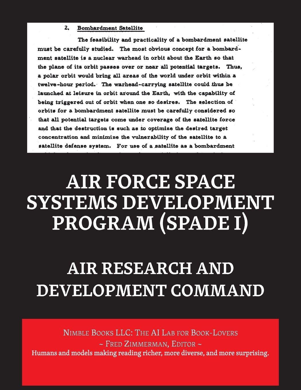 Vorderes Coverbild Air Force Space Systems Development Program (SPADE I)