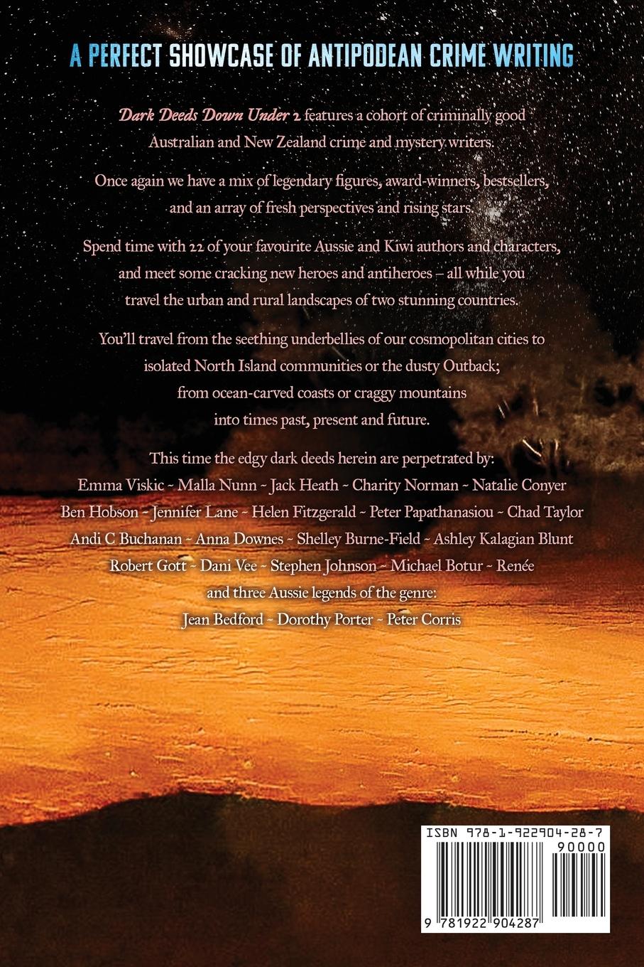 Rückseitencover Dark Deeds Down Under 2