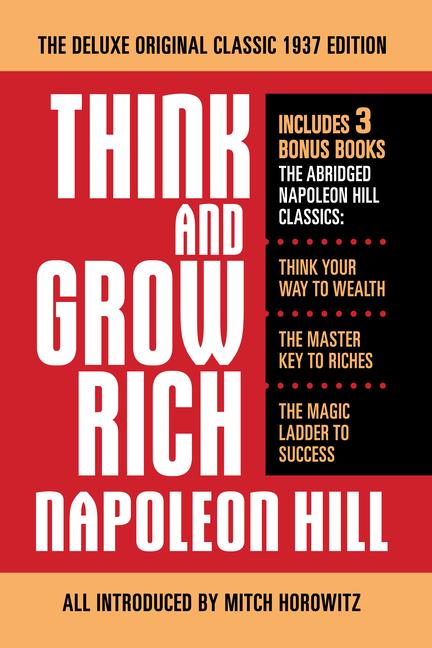 Vorderes Coverbild Think and Grow Rich the Deluxe Original Classic 1937 Edition and More