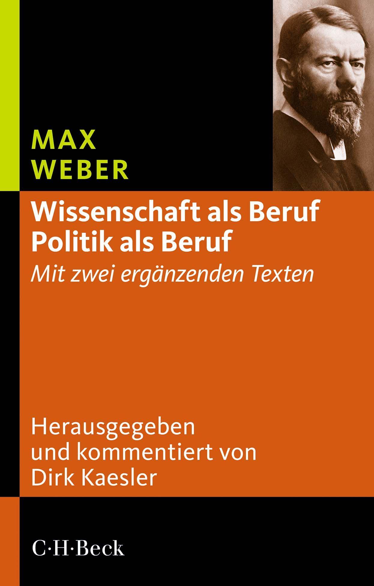 Vorderes Coverbild Wissenschaft als Beruf - Politik als Beruf
