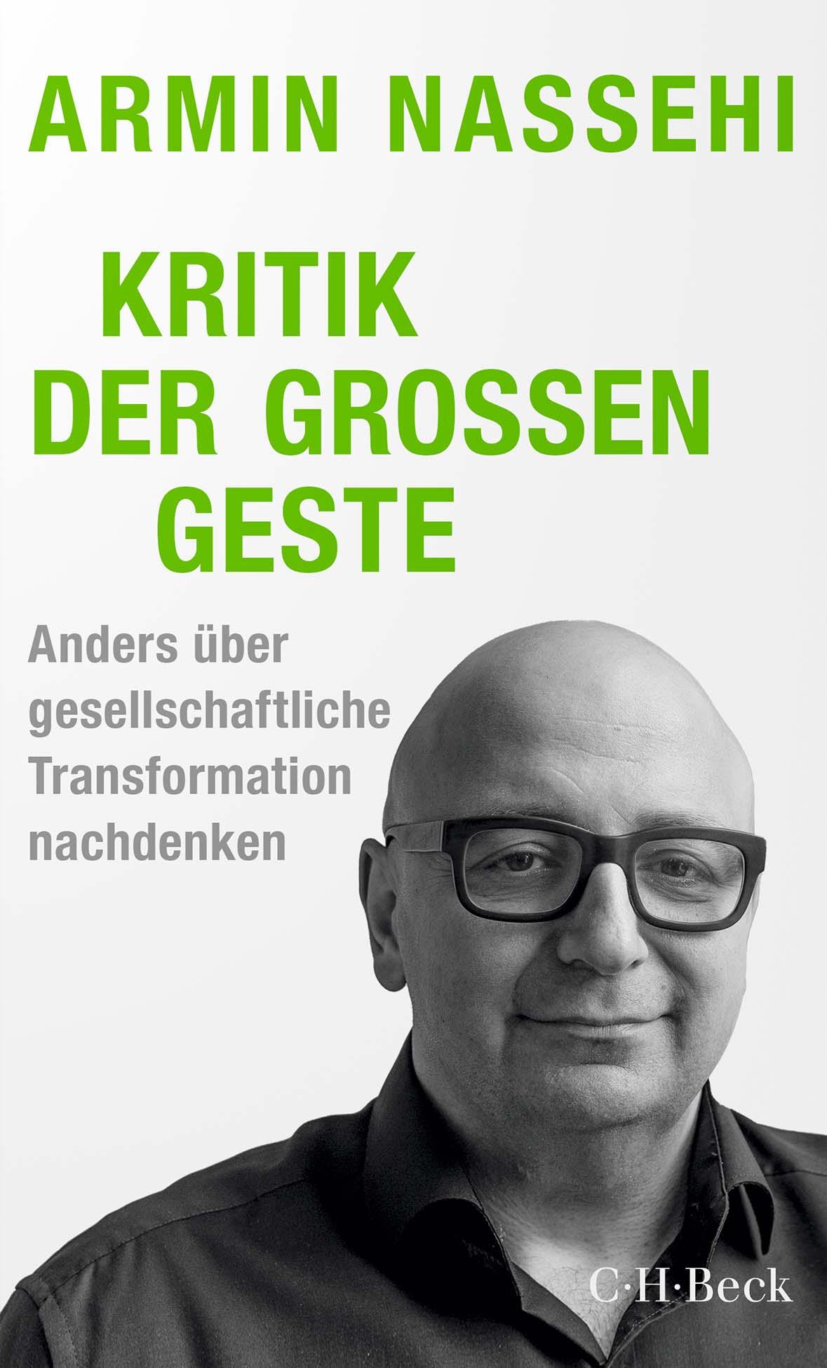 Vorderes Coverbild Kritik der großen Geste