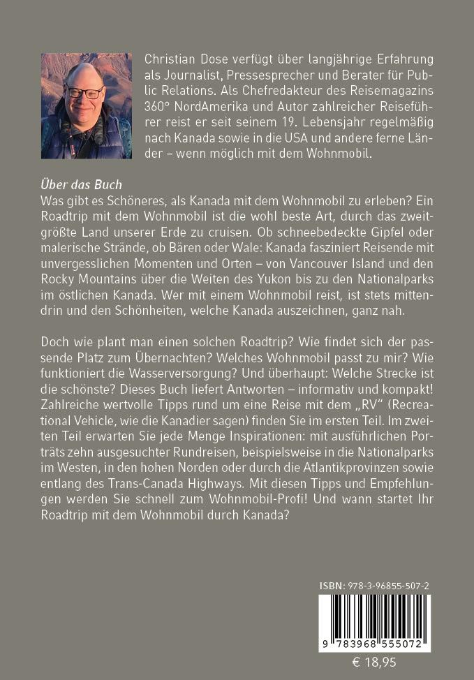 Rückseitencover Kanada im Wohnmobil