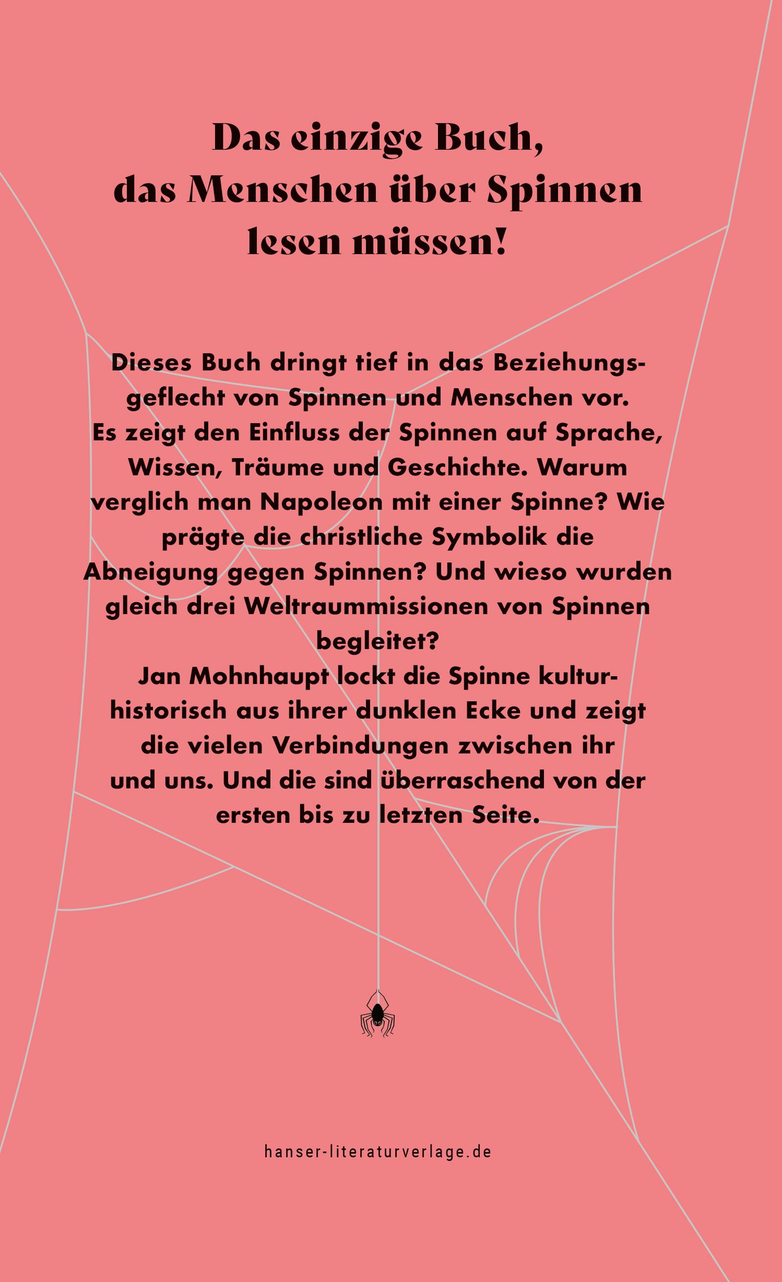 Beispielinhalt (Bild) Von Spinnen und Menschen
