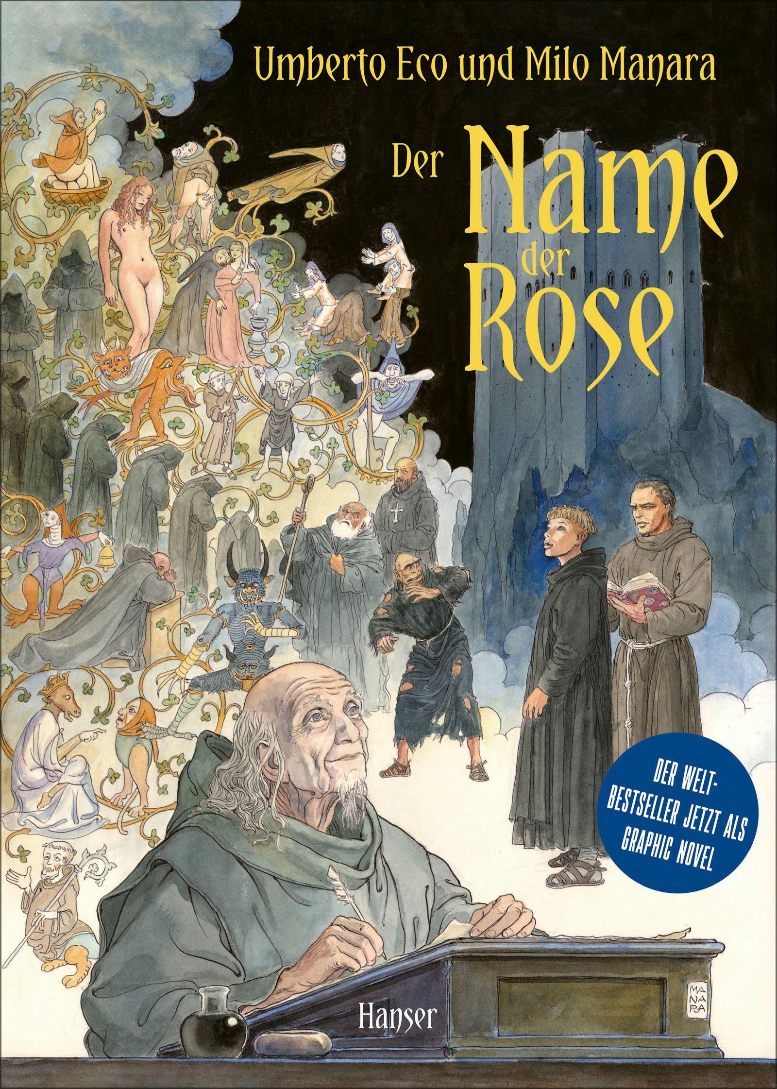 Vorderes Coverbild Der Name der Rose