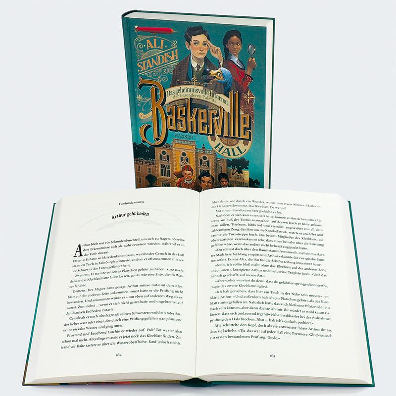 Beispielinhalt (Bild) Baskerville Hall - Das geheimnisvolle Internat der besonderen Talente