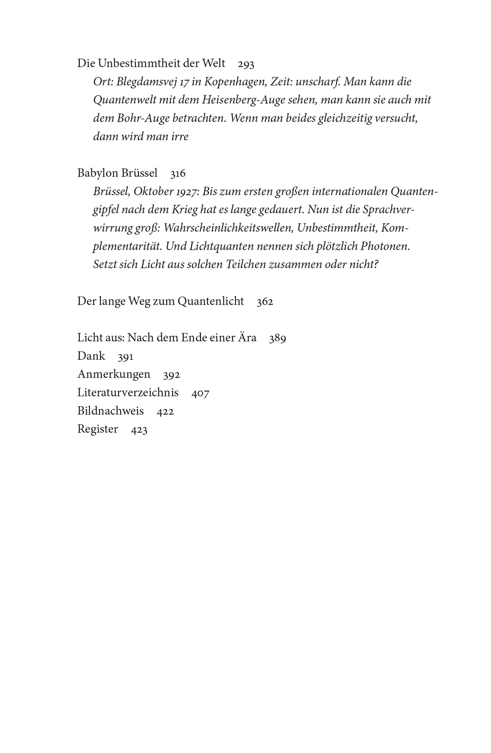 Beispielinhalt (Bild) Quantenlicht
