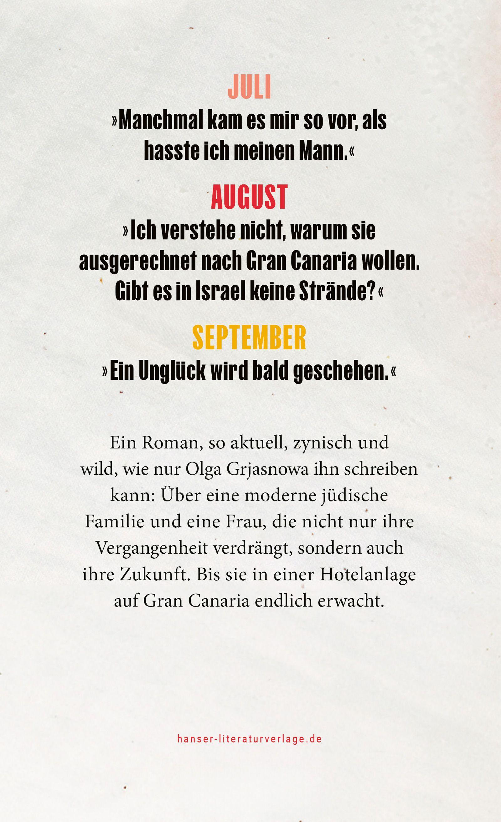 Beispielinhalt (Bild) Juli, August, September