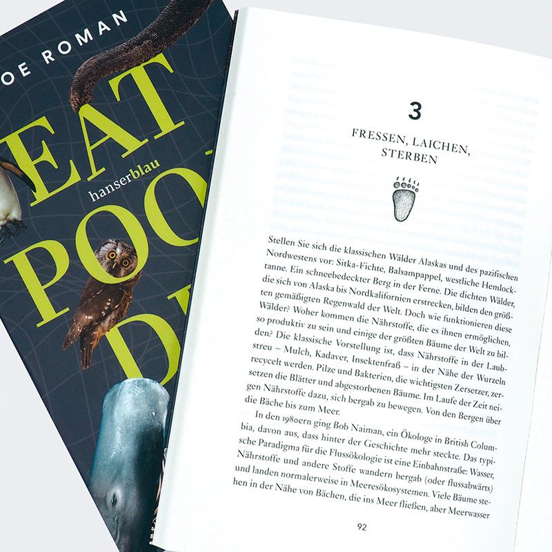 Beispielinhalt (Bild) Eat, Poop, Die