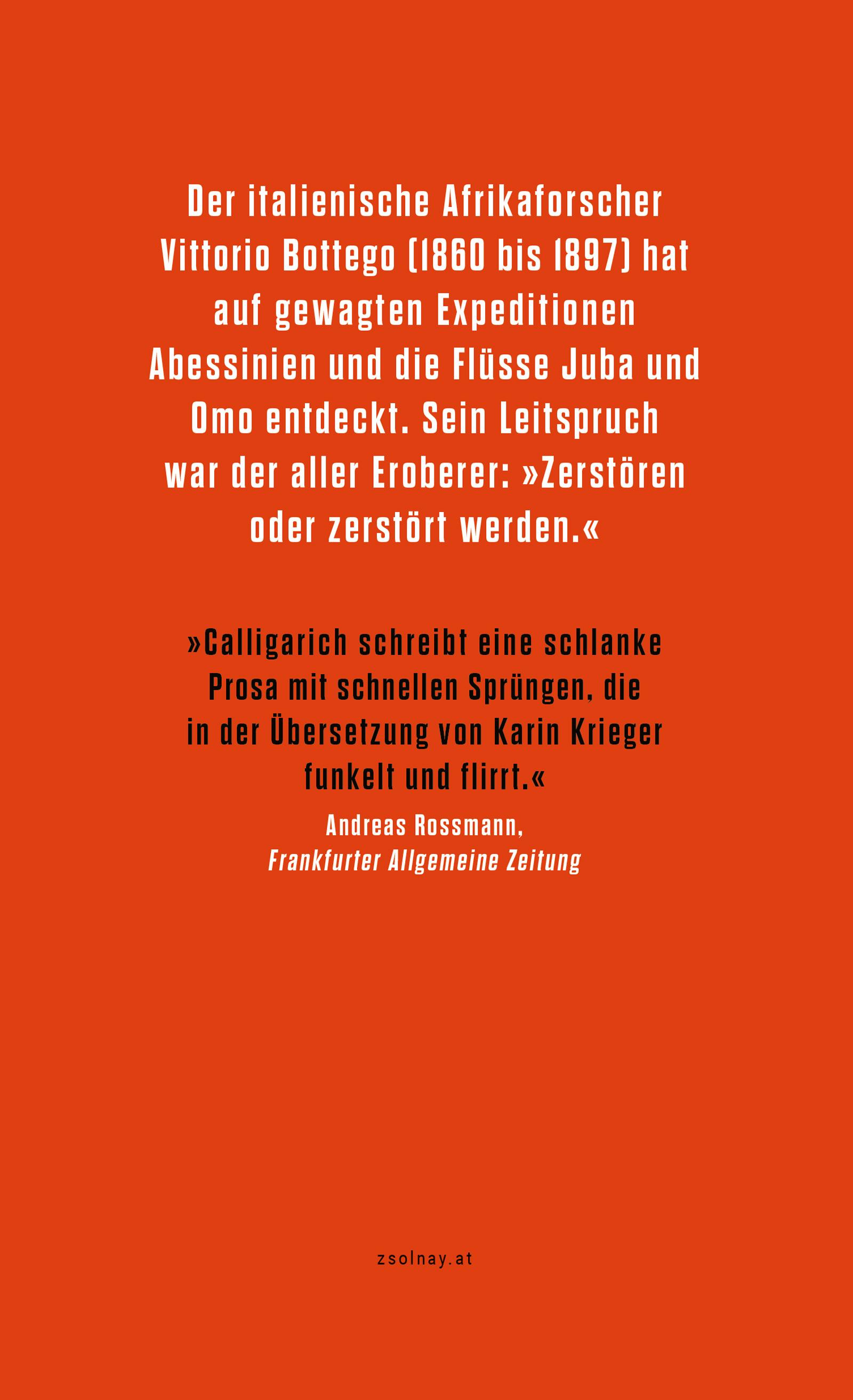 Beispielinhalt (Bild) Wie ein wilder Gott