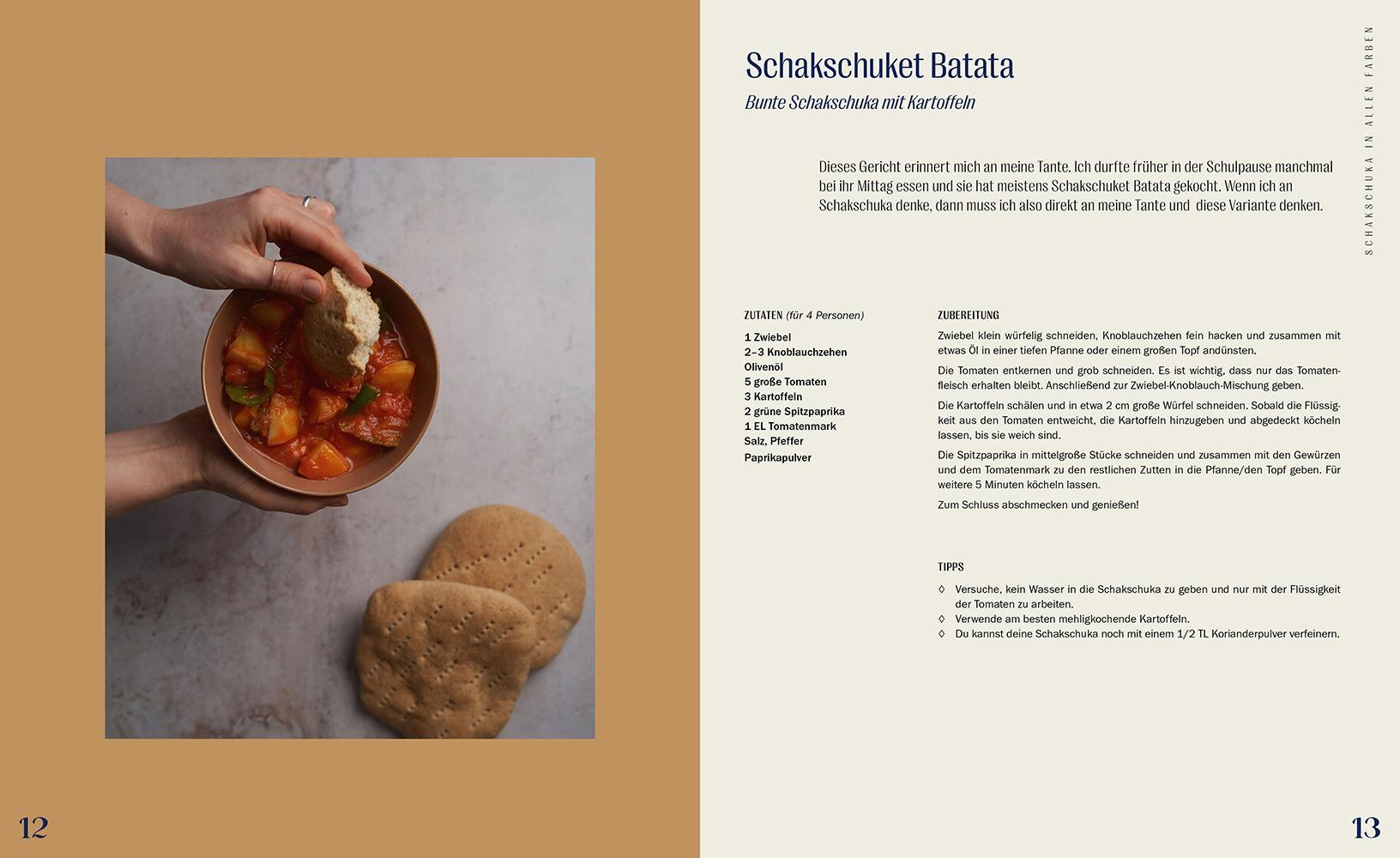 Beispielinhalt (Bild) Tunesisch vegan
