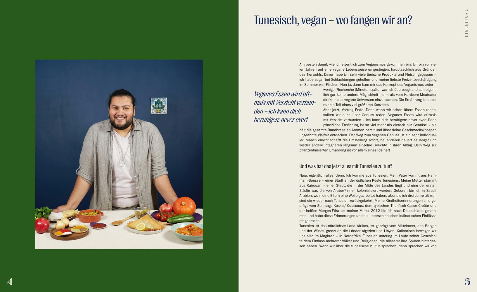 Beispielinhalt (Bild) Tunesisch vegan