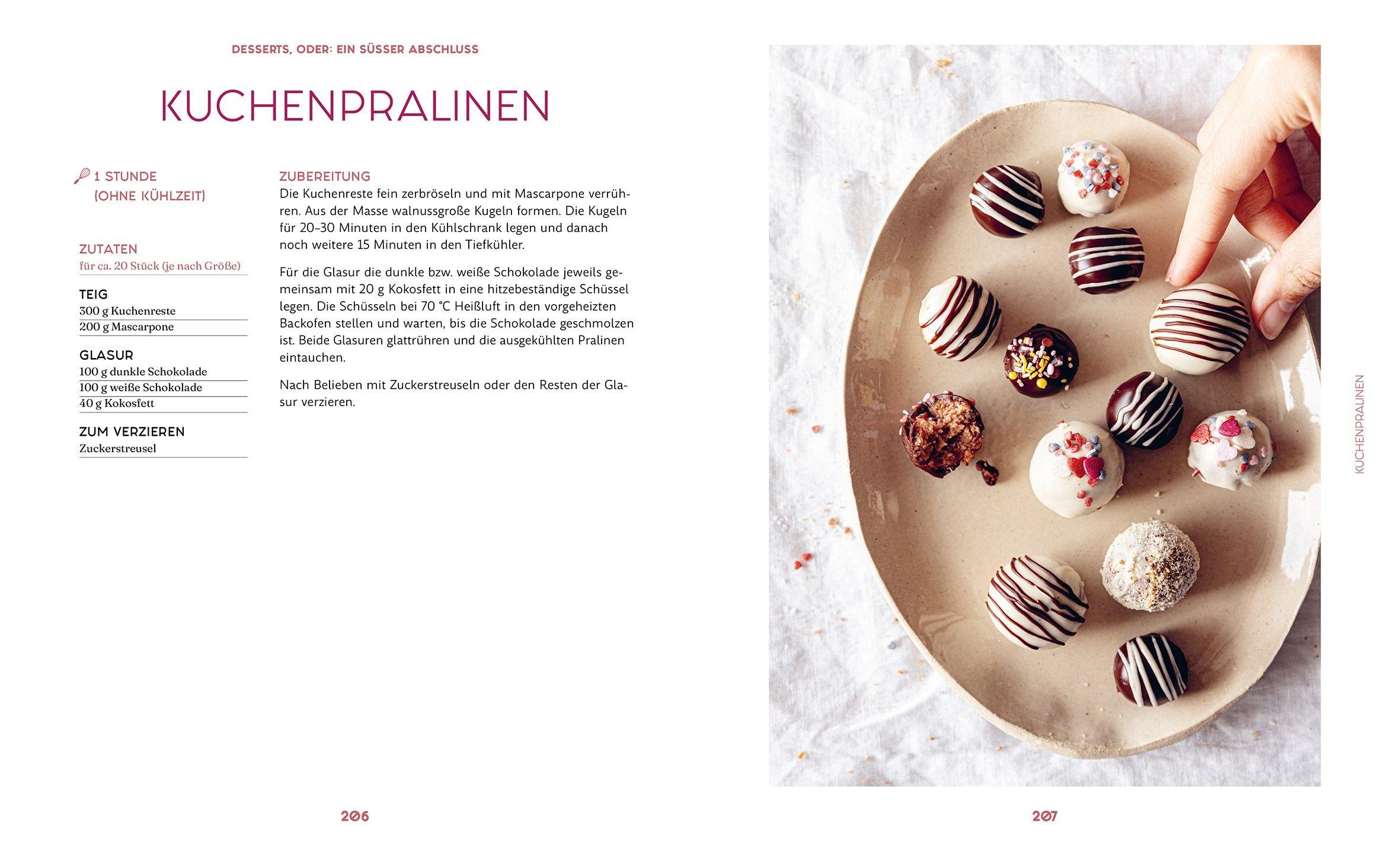 Beispielinhalt (Bild) Süßes backen