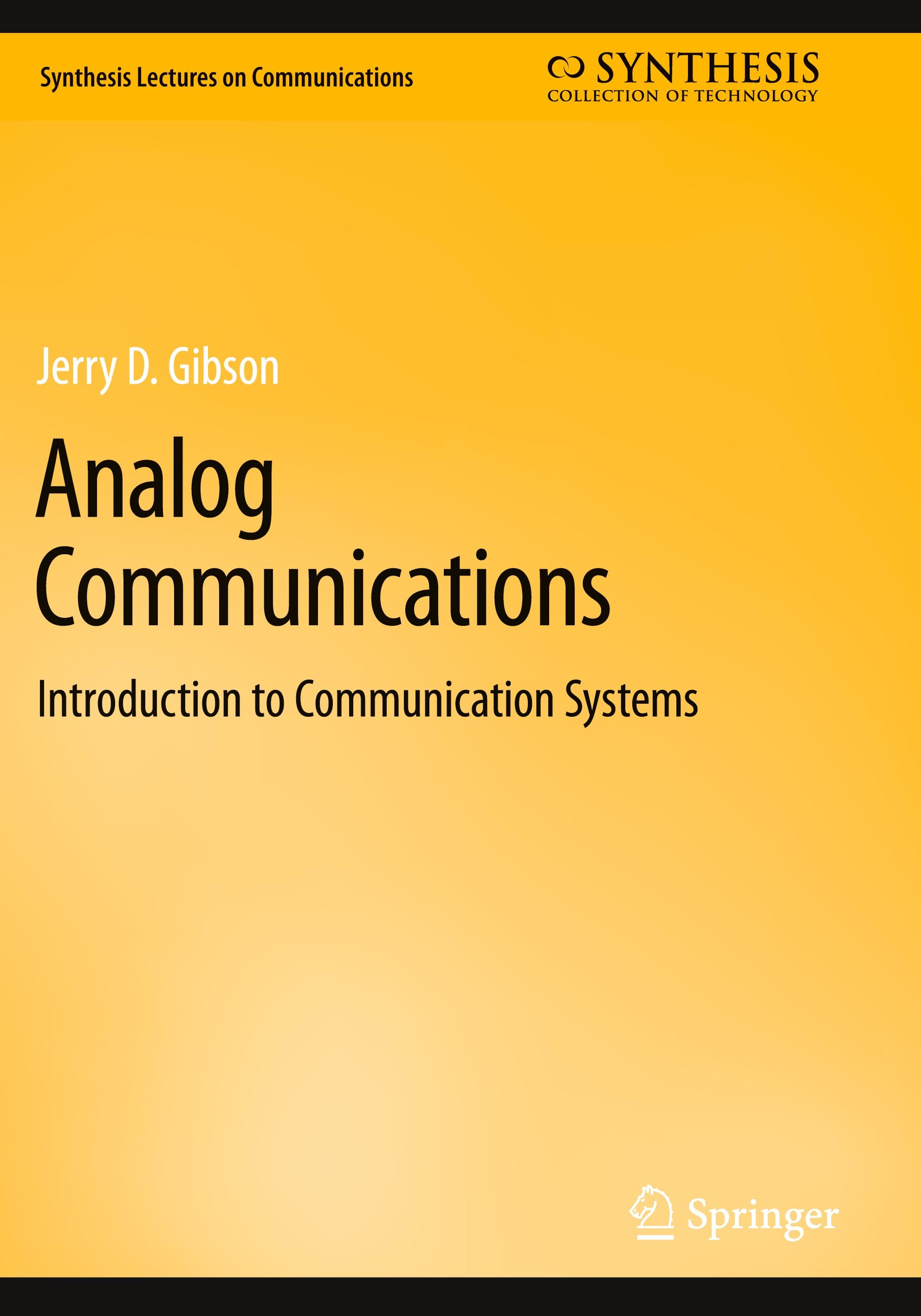 Vorderes Coverbild Analog Communications