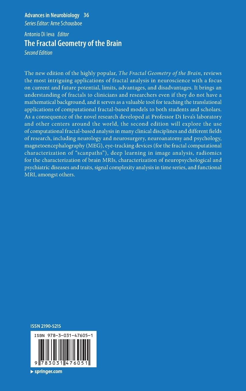 Rückseitencover The Fractal Geometry of the Brain