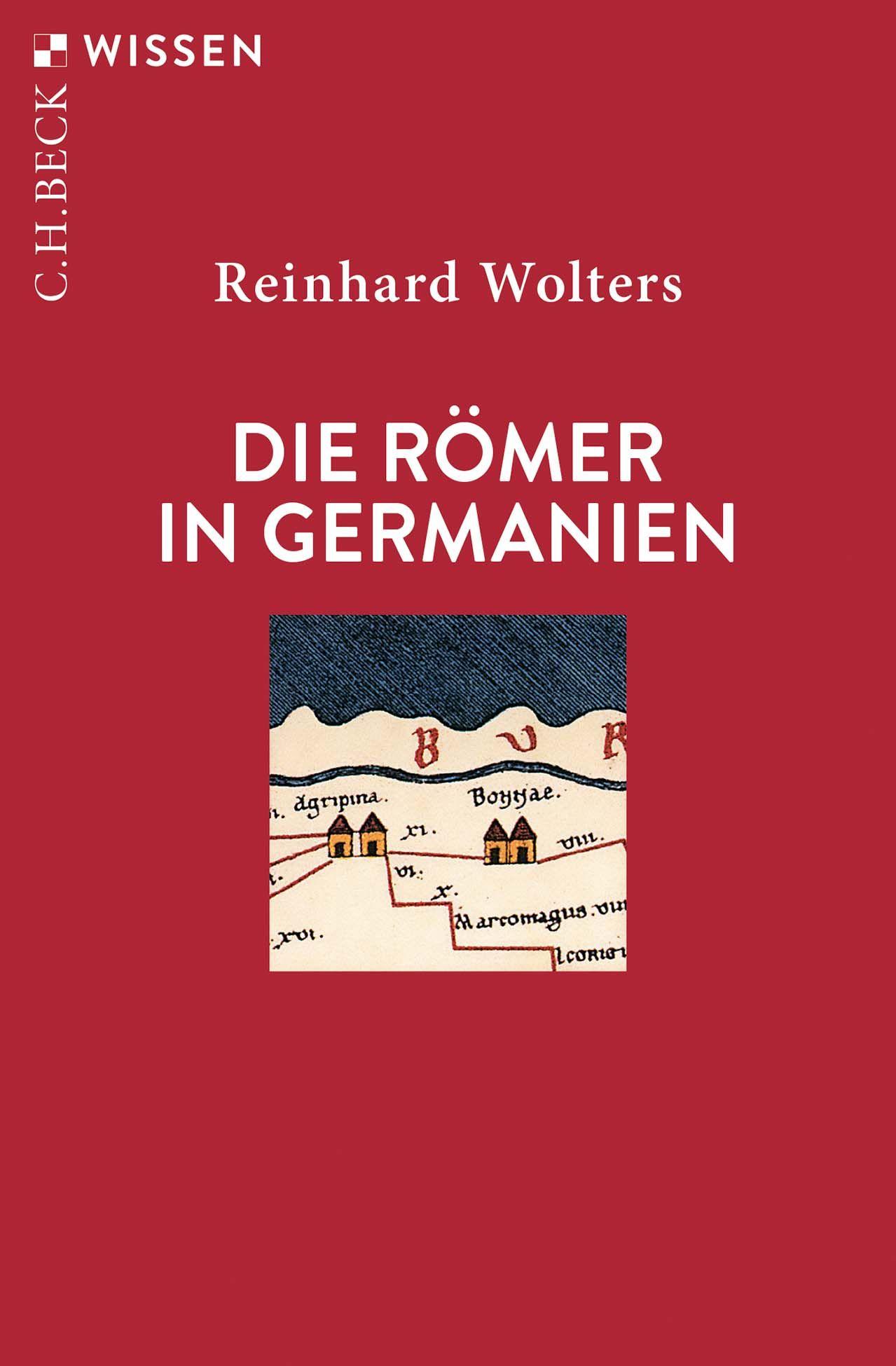 Vorderes Coverbild Die Römer in Germanien