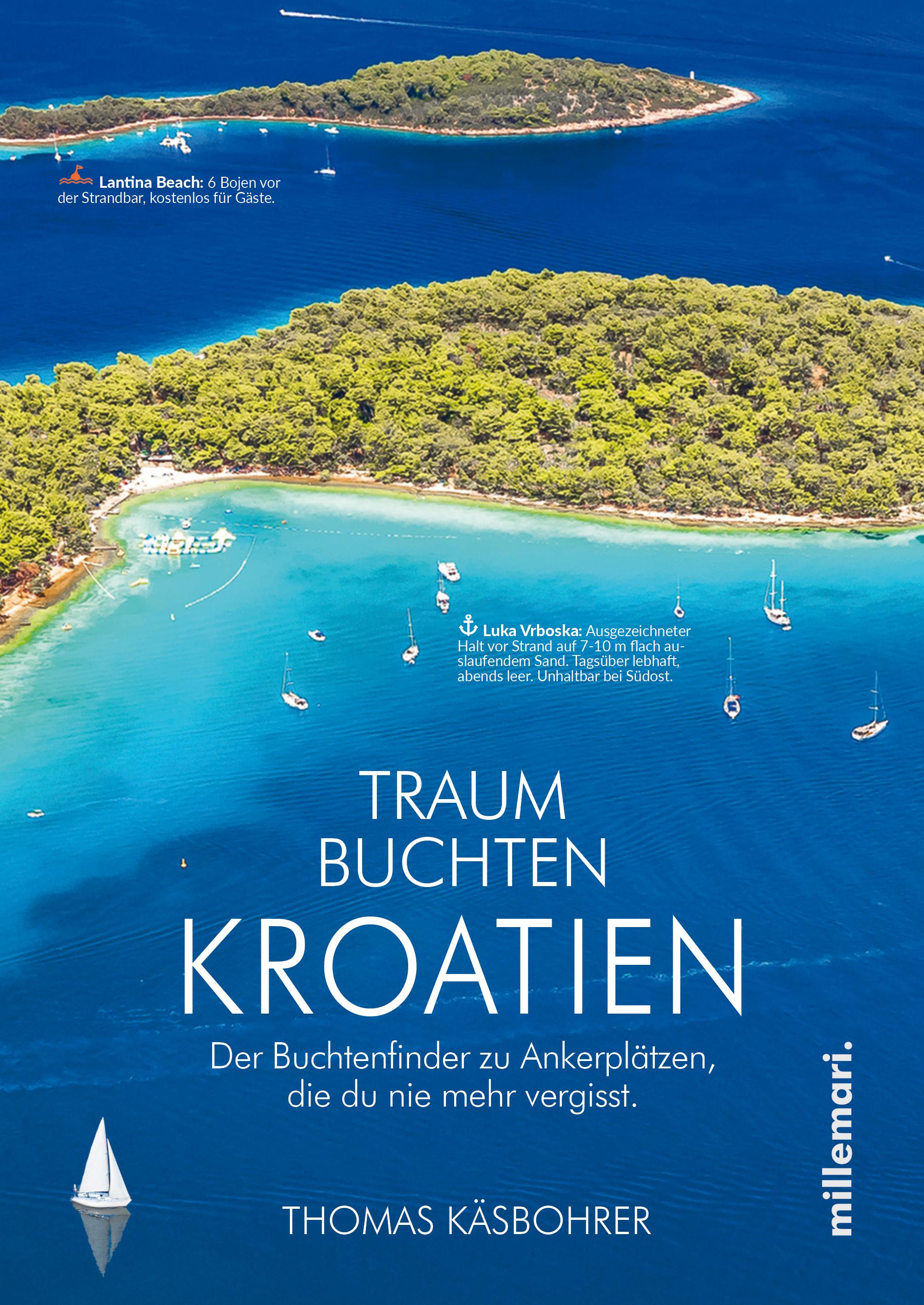 Vorderes Coverbild Traumbuchten Kroatien