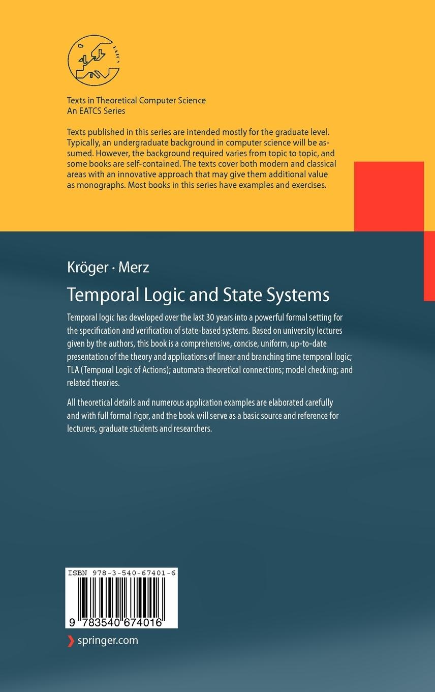 Rückseitencover Temporal Logic and State Systems