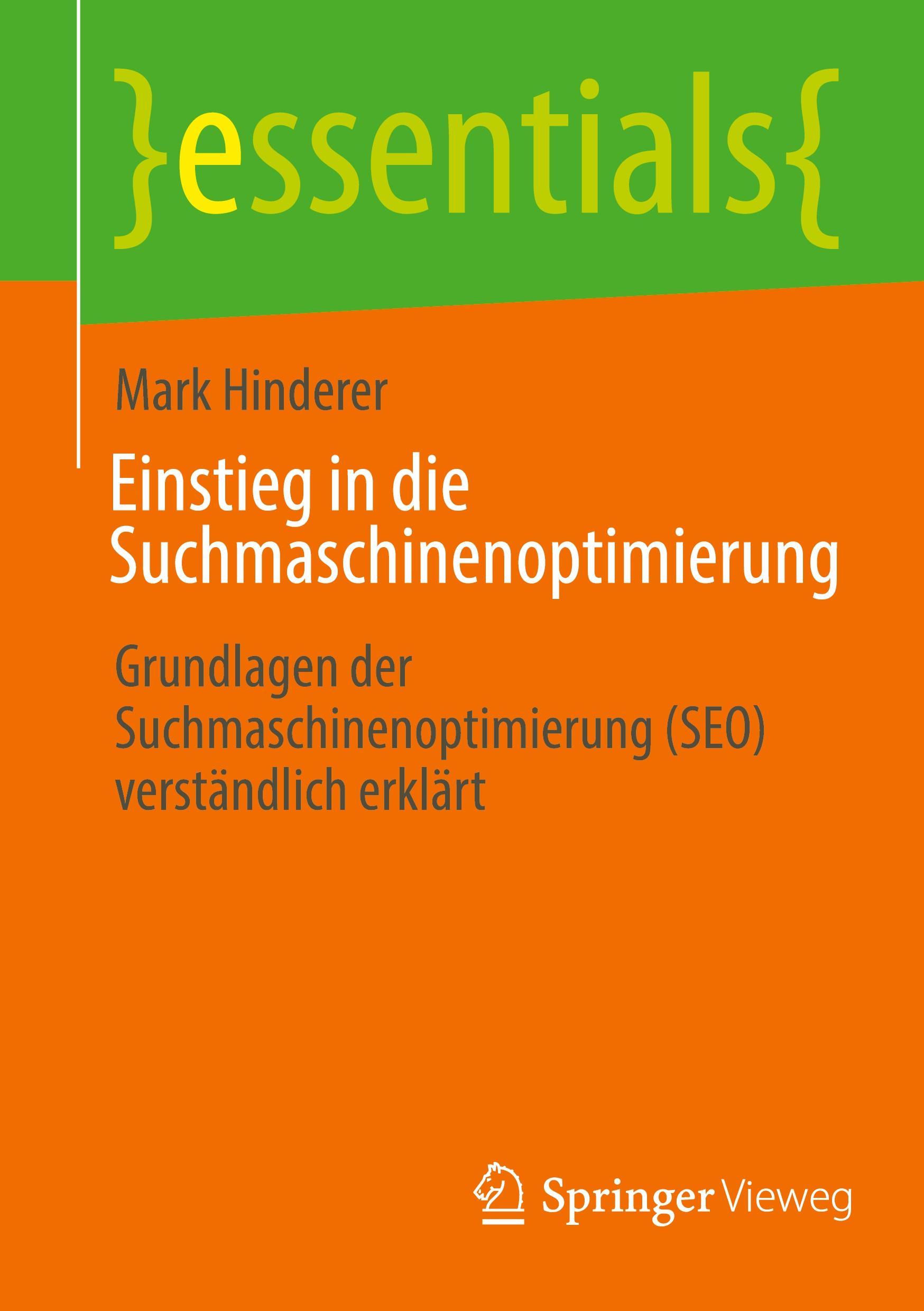 Vorderes Coverbild Einstieg in die Suchmaschinenoptimierung