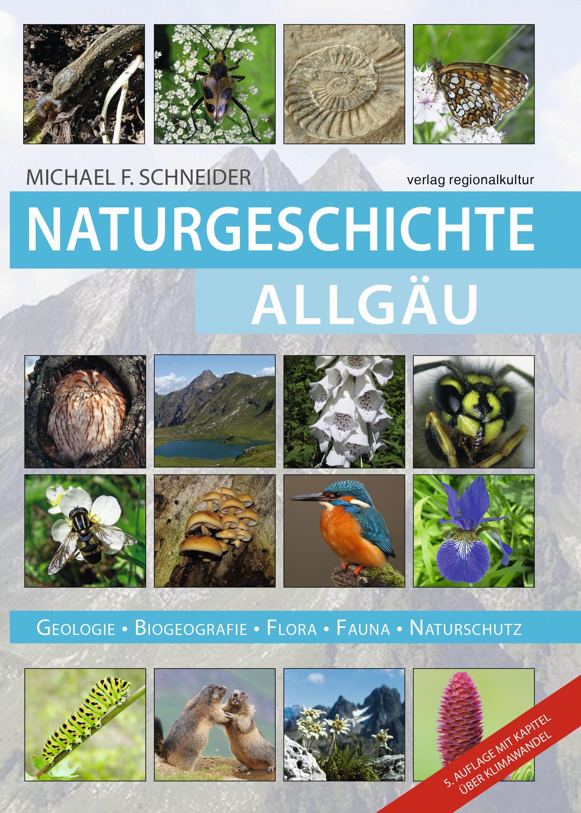 Vorderes Coverbild Naturgeschichte Allgäu