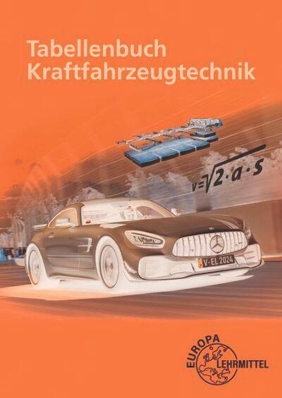 Vorderes Coverbild Tabellenbuch Kraftfahrzeugtechnik mit Formelsammlung