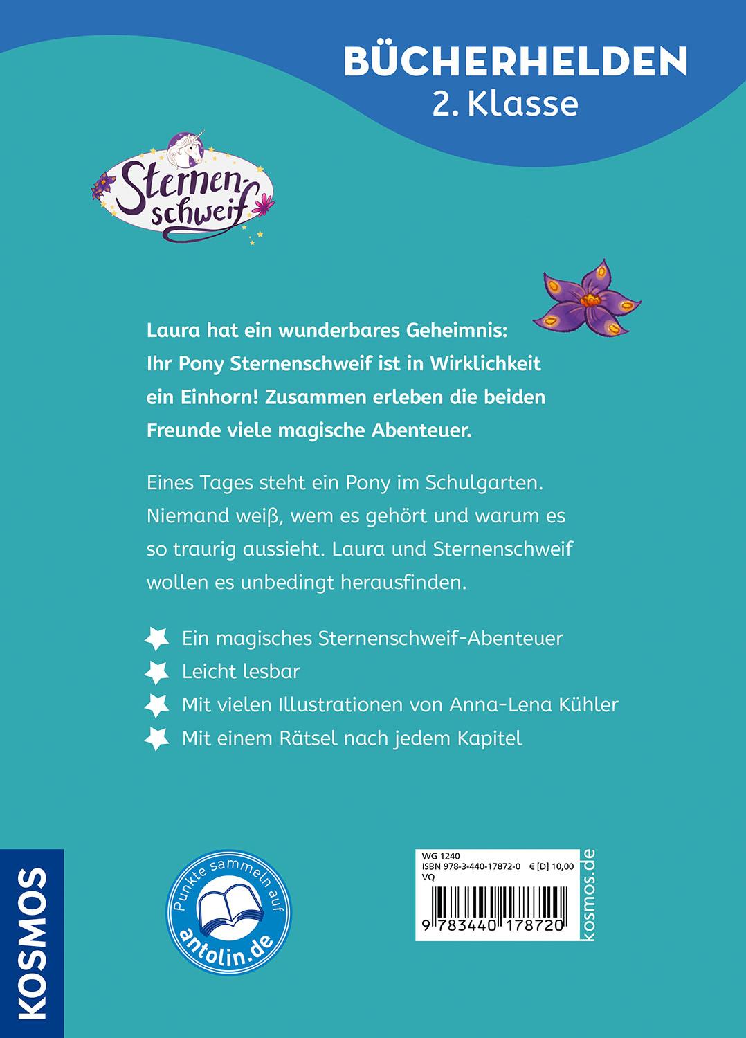Beispielinhalt (Bild) Sternenschweif, Bücherhelden 2. Klasse, Ein Einhorn in der Schule