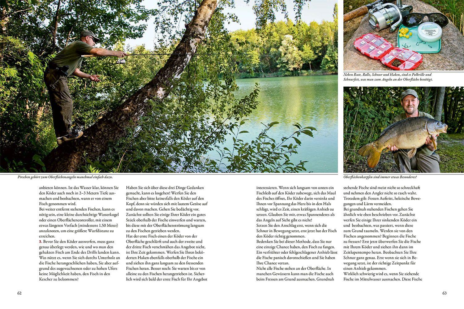 Beispielinhalt (Bild) Kosmos Praxishandbuch Angeln