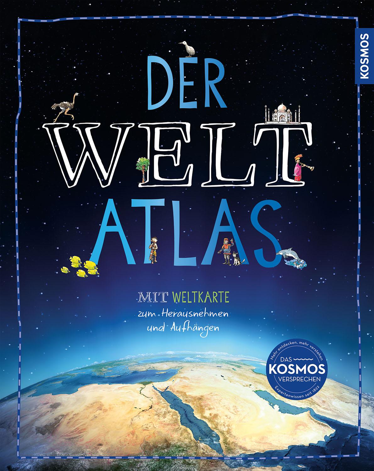 Vorderes Coverbild Der Weltatlas