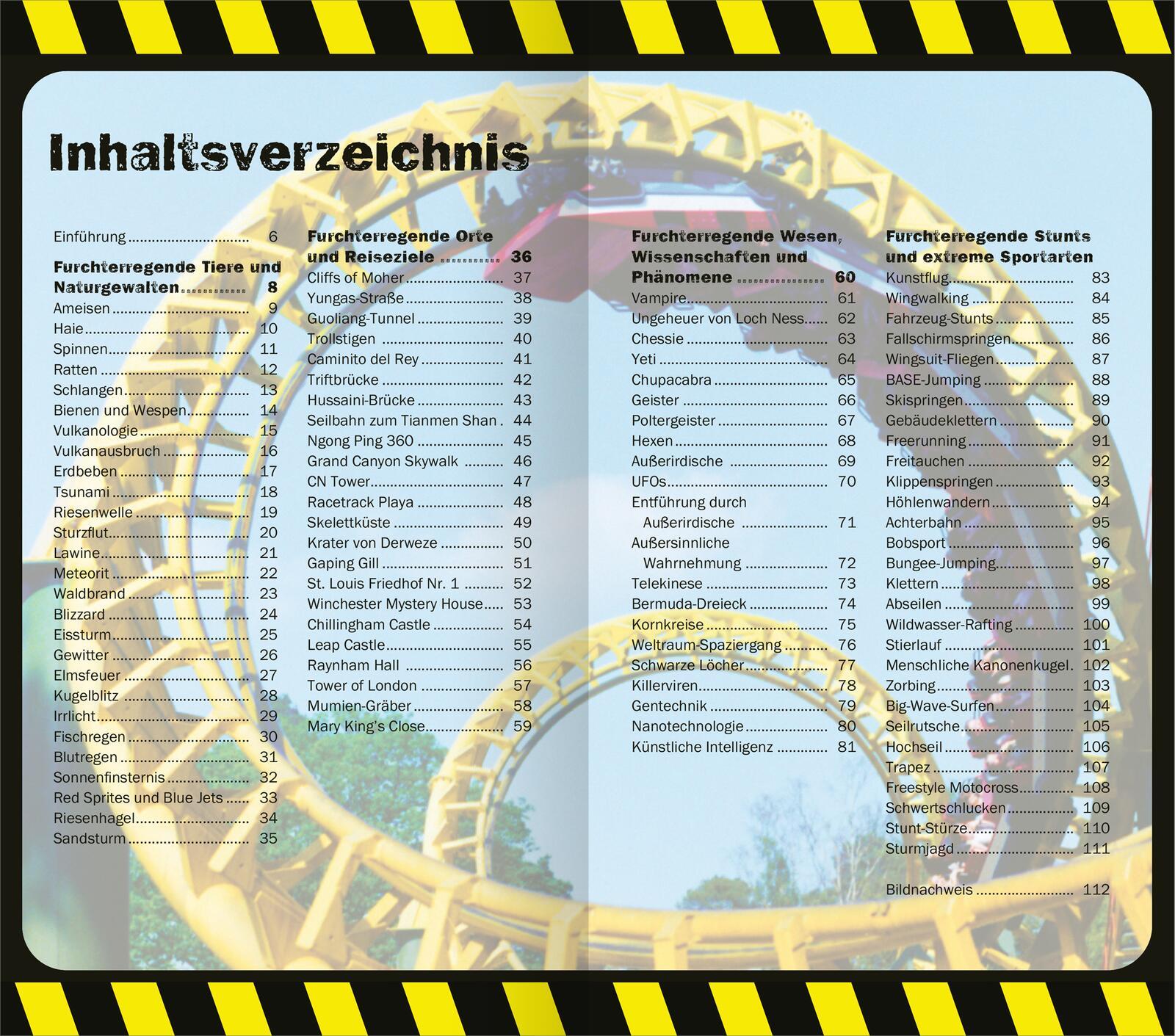 Beispielinhalt (Bild) Die 100 furchterregendsten Dinge der Welt