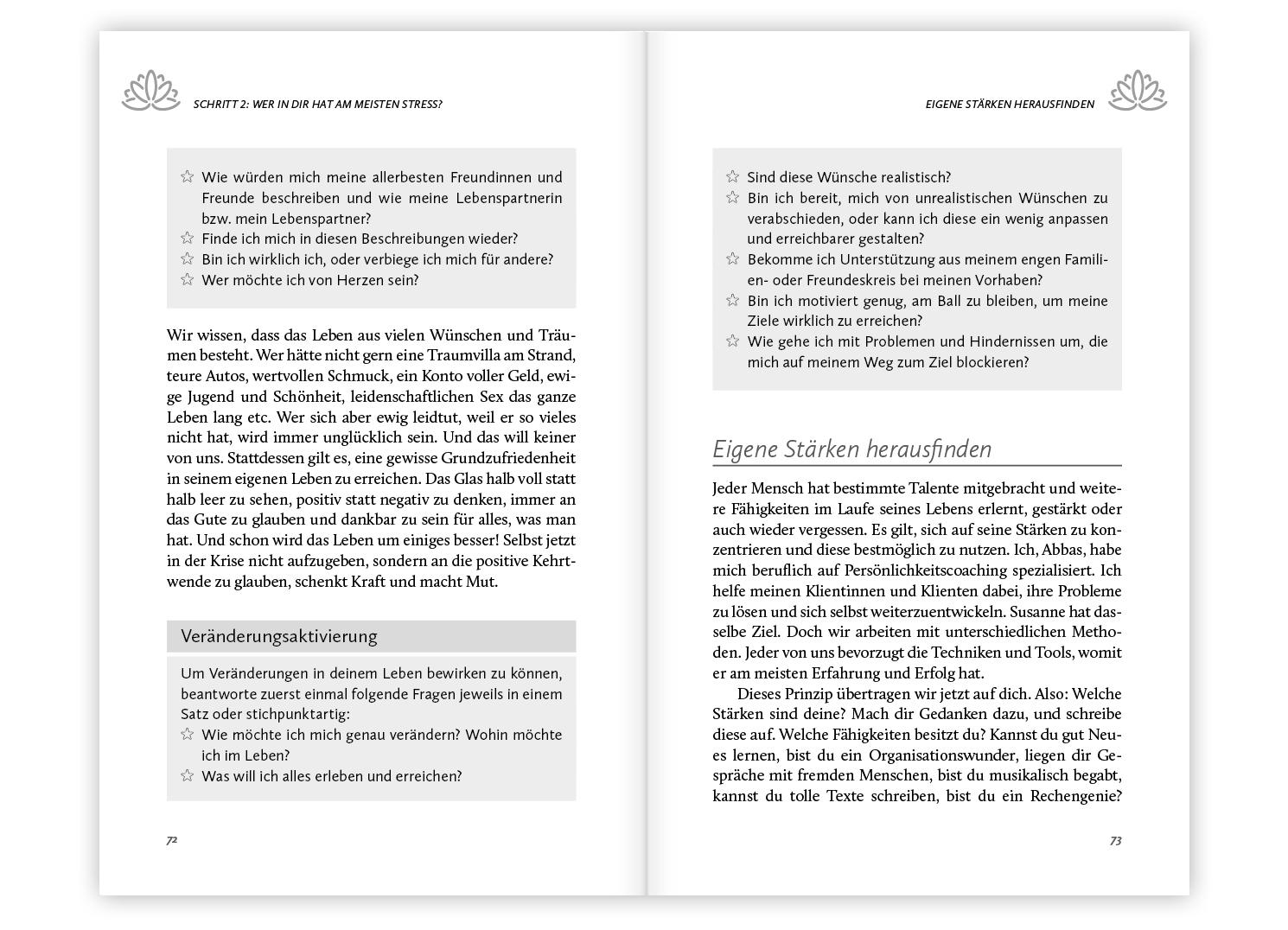 Beispielinhalt (Bild) Hilfe in miesen Zeiten. In fünf Schritten persönliche Krisen meistern