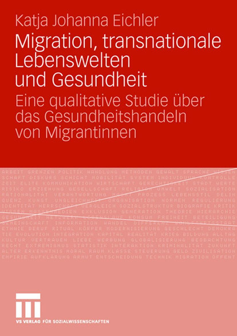 Vorderes Coverbild Migration, transnationale Lebenswelten und Gesundheit
