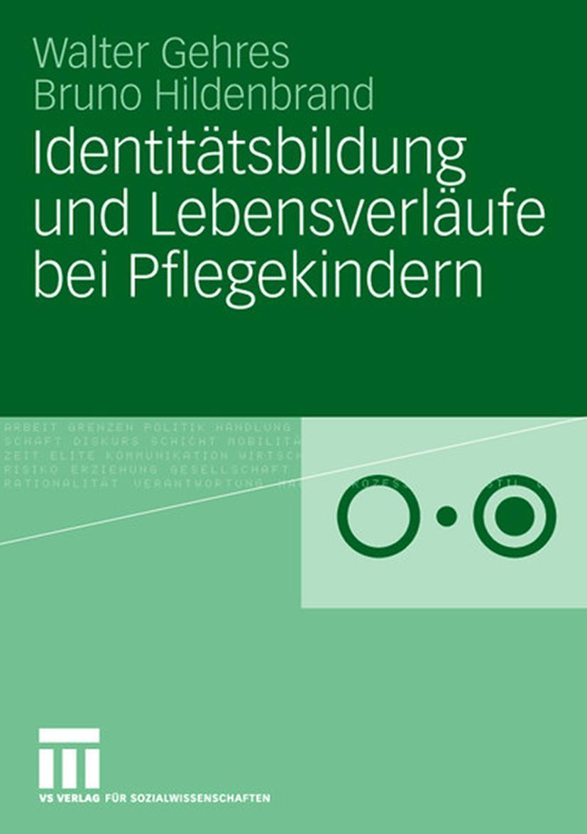 Vorderes Coverbild Identitätsbildung und Lebensverläufe bei Pflegekindern