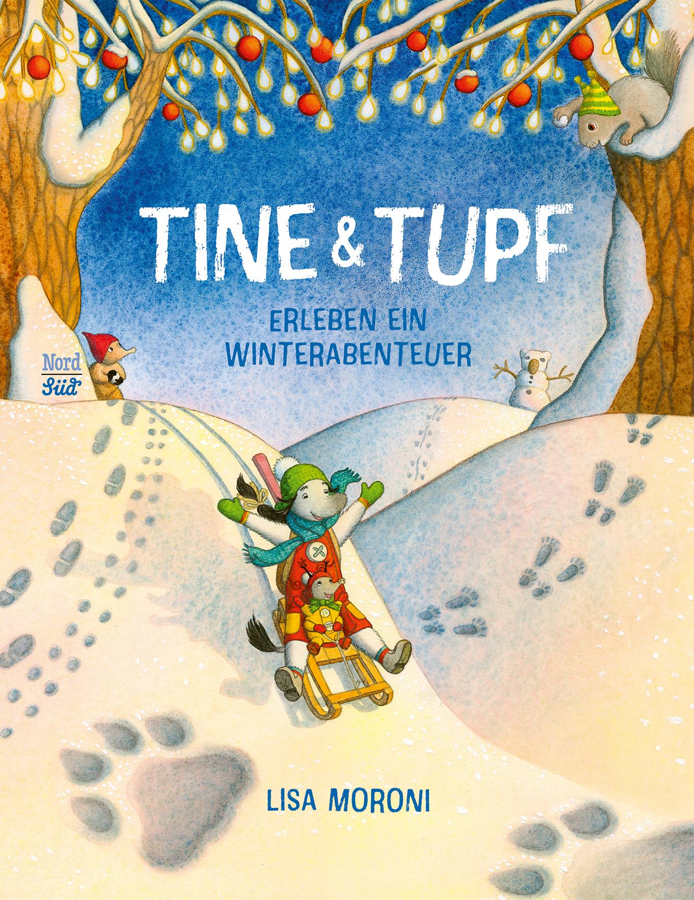 Vorderes Coverbild Tine & Tupf erleben ein Winterabenteuer