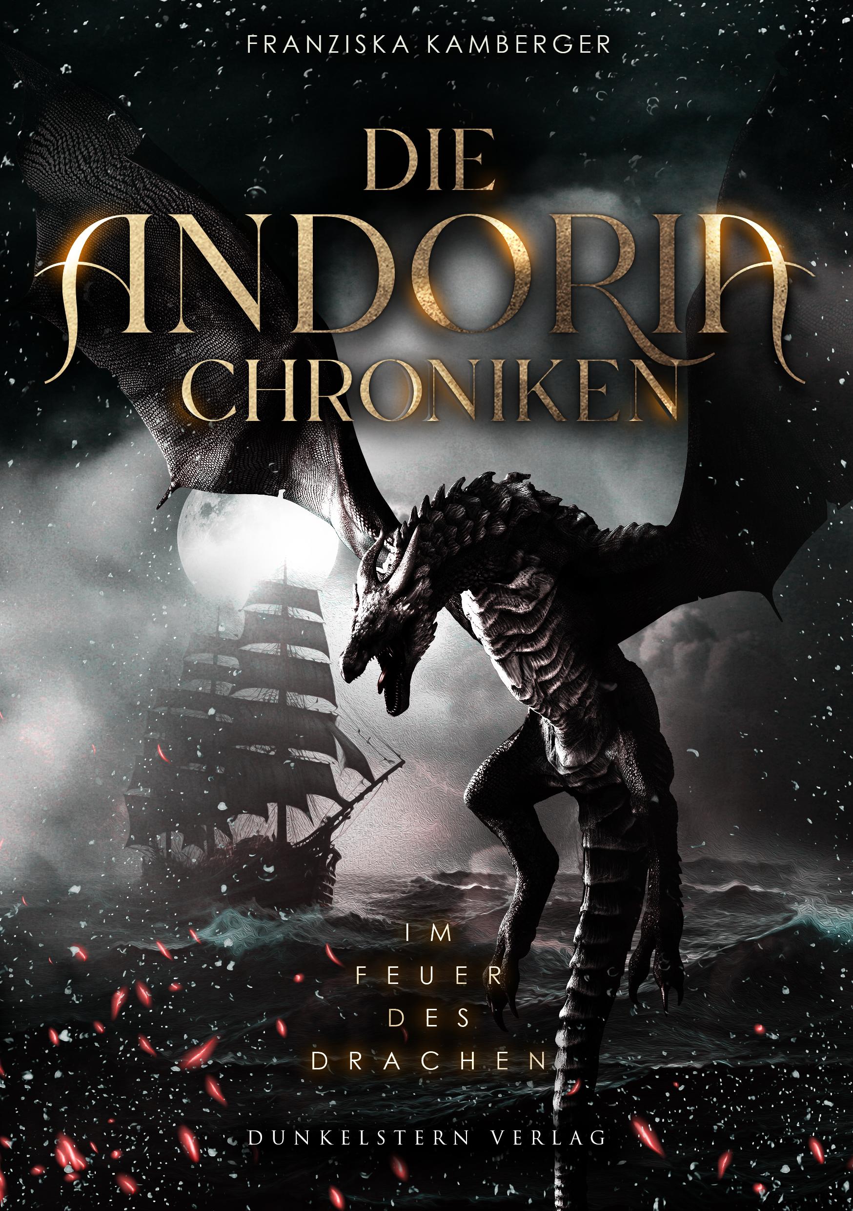 Vorderes Coverbild Die Andoria Chroniken - Im Feuer des Drachen