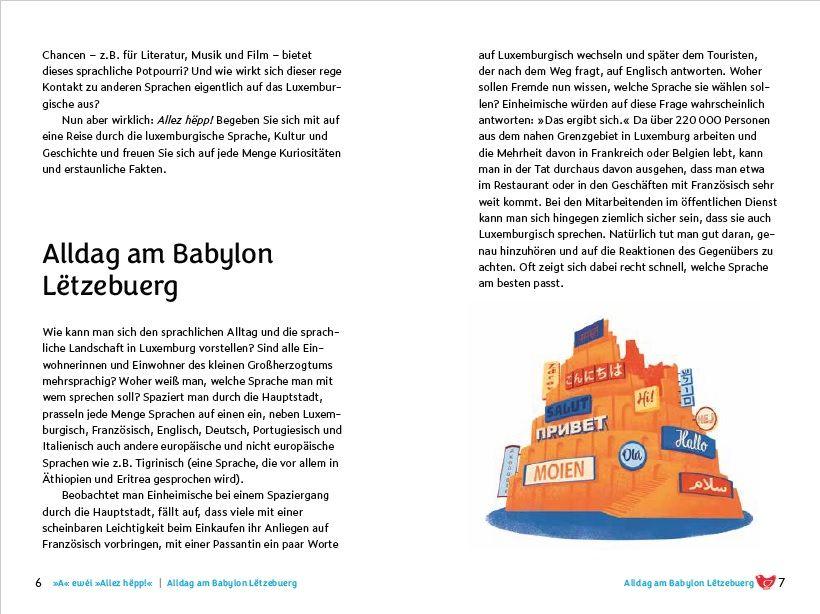 Beispielinhalt (Bild) Lëtzebuergesch