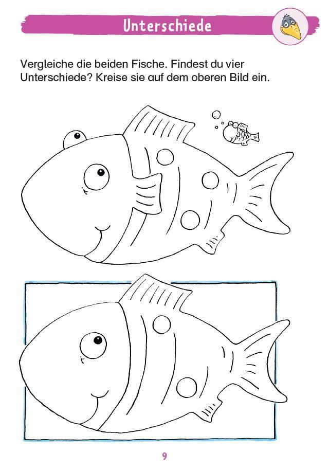 Beispielinhalt (Bild) Mein superdicker Kindergartenblock mit Rabe Linus