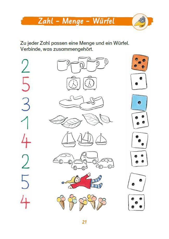 Beispielinhalt (Bild) Mein superdicker Matheblock mit Rabe Linus