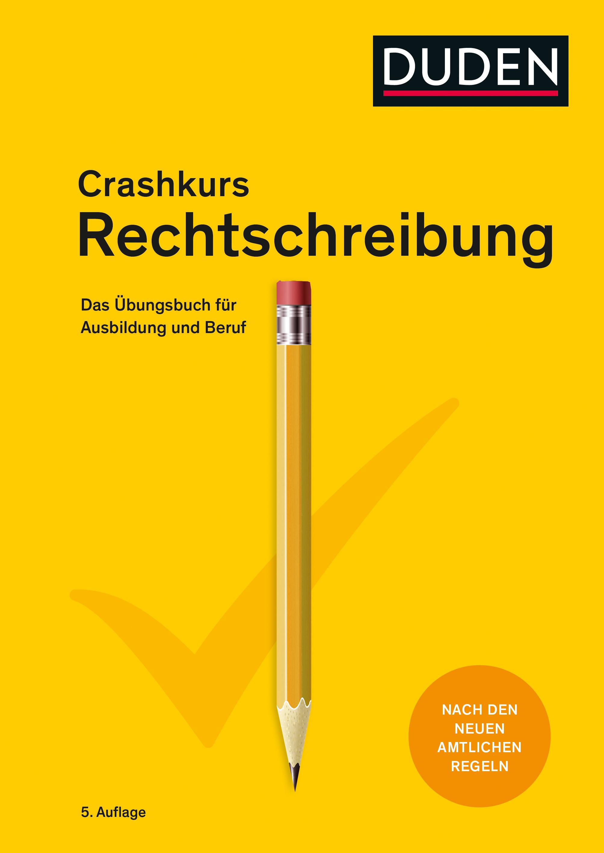Vorderes Coverbild Crashkurs Rechtschreibung