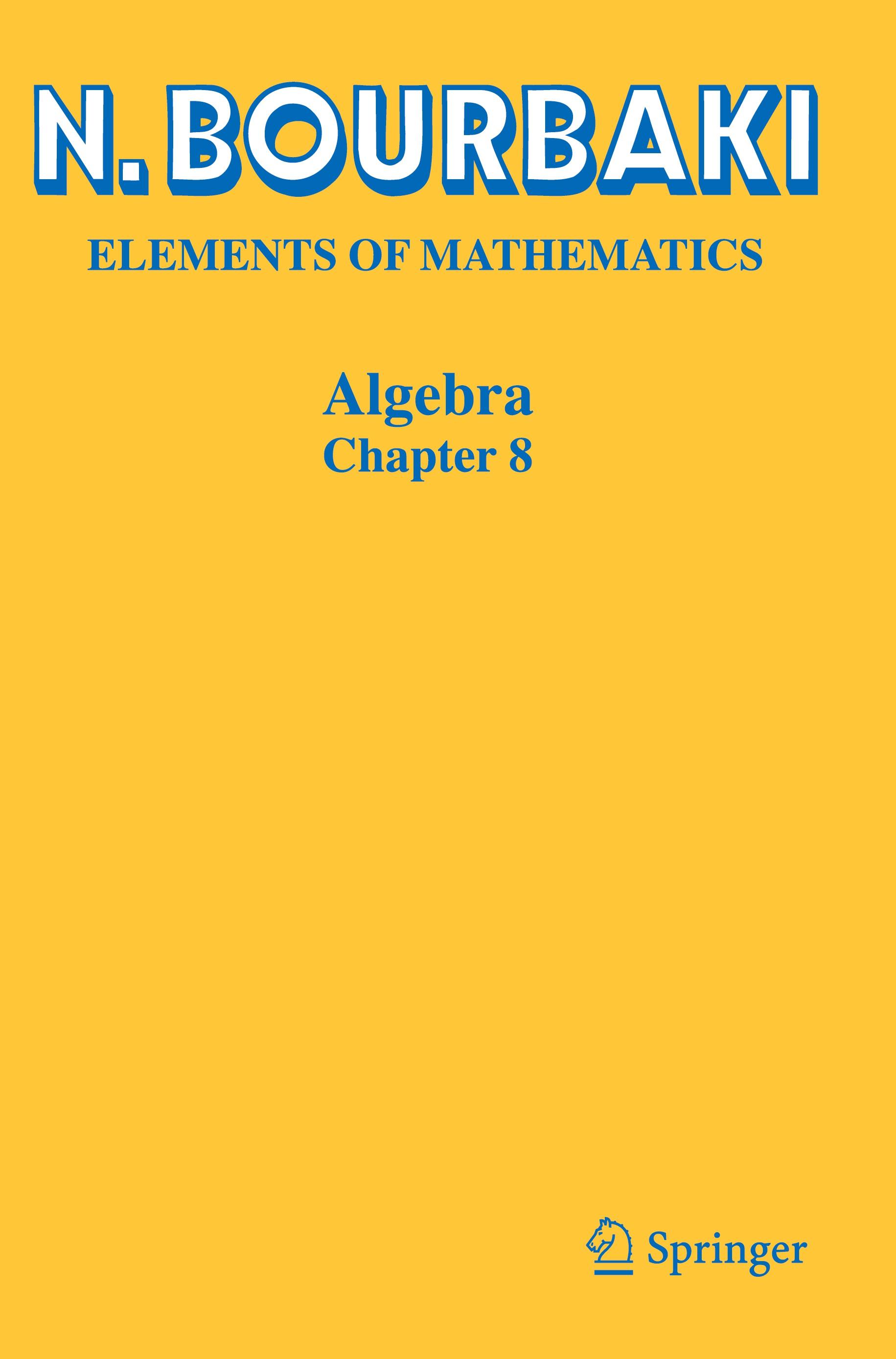 Vorderes Coverbild Algebra